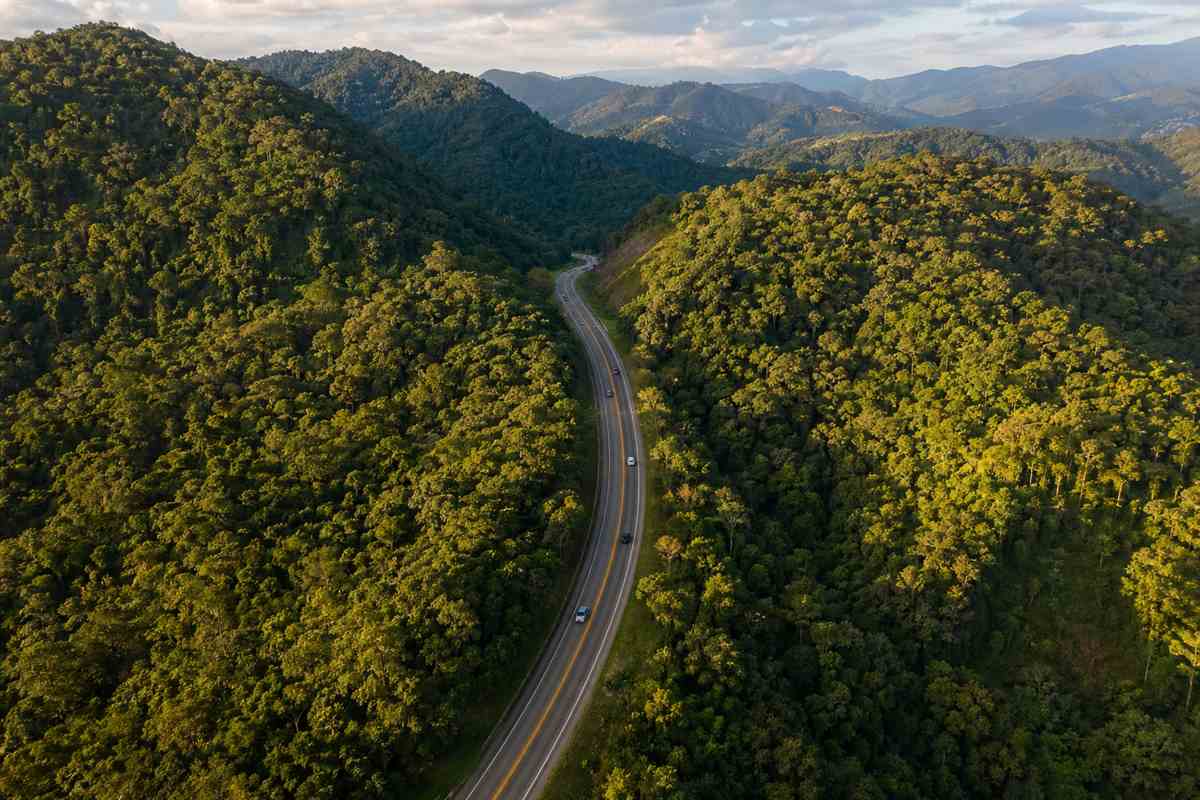 Rodovia em Santa Catarina
